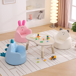 ✅ Children's Sofa Baby Sofa Chair Baby Room Bear Sofa Kindergarten Reading Area Small Sofa Cartoon Seat