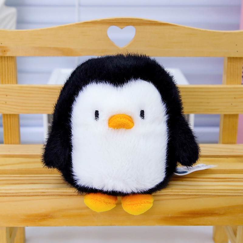 Duai 新しいビーンバッグ動物装飾品ペンギンアヒルカワウソぬいぐるみ人形癒しのコンパニオン誕生日ギフトバッチ|undefined