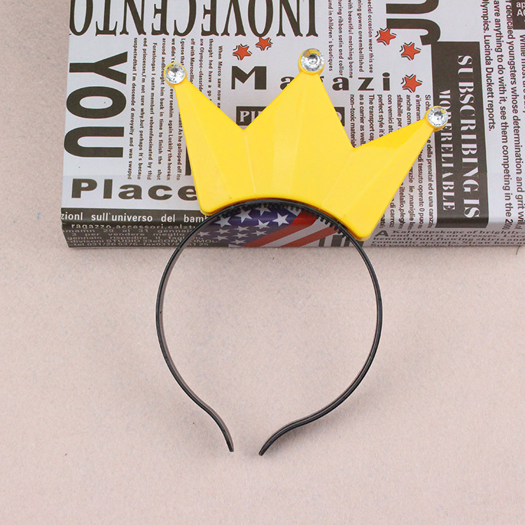 Diadema amarilla en stock