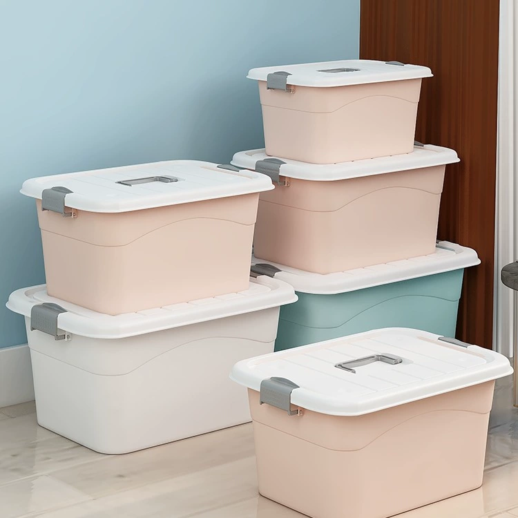 Ящик для хранения закусок, ящик для хранения одежды, корзина для бытовых игрушек, пластиковый ящик для хранения разных предметов для студентов, большая сумка для мелочей