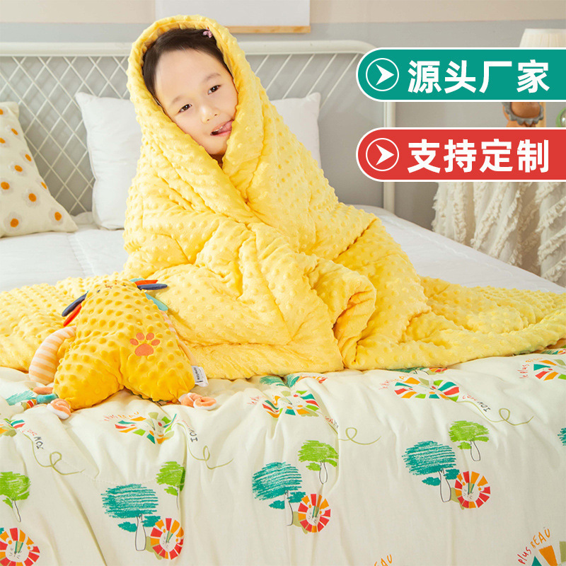 Oferta especial de algodón bebé edredón Doudou Bebé Confort edredón niños verano fresco edredón lavable kindergarten edredón