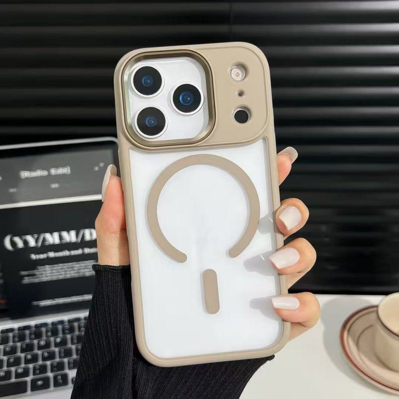 Apple 17ProMax ゴールデンシールドイーグルアイ磁気電話ケース iPhone17Air 透明落下防止保護カバーに適しています。|undefined