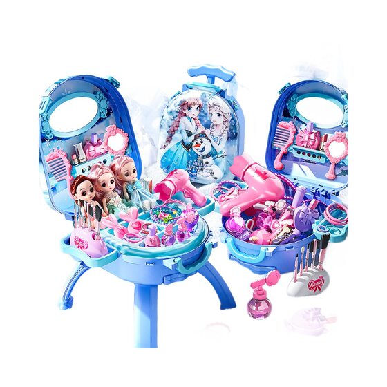Cross-border Children's Play Home Trolley Case Accessories Dressing Table Toys suit Girls Trolley Case Kindergarten Birthday Ceremony