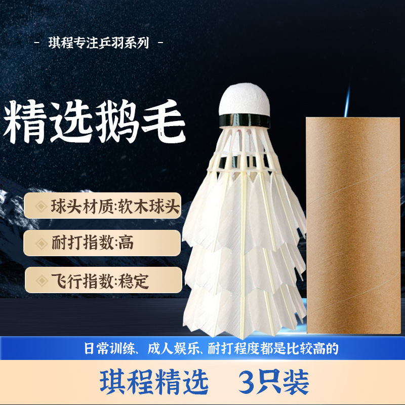 バドミントン ブラック 12 パック、耐久性、耐久性、アマチュア トレーニング ボール、アリーナ ゲーム、AliExpress メーカー|undefined