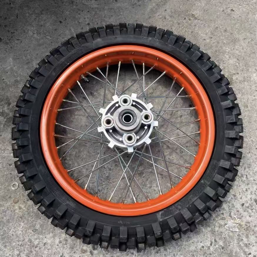 Cqr150/250 Hailing A1A3 Off-Road Motorcycle Front 19 Rear 16inch Steel Rim Large Tooth Tire Assembly