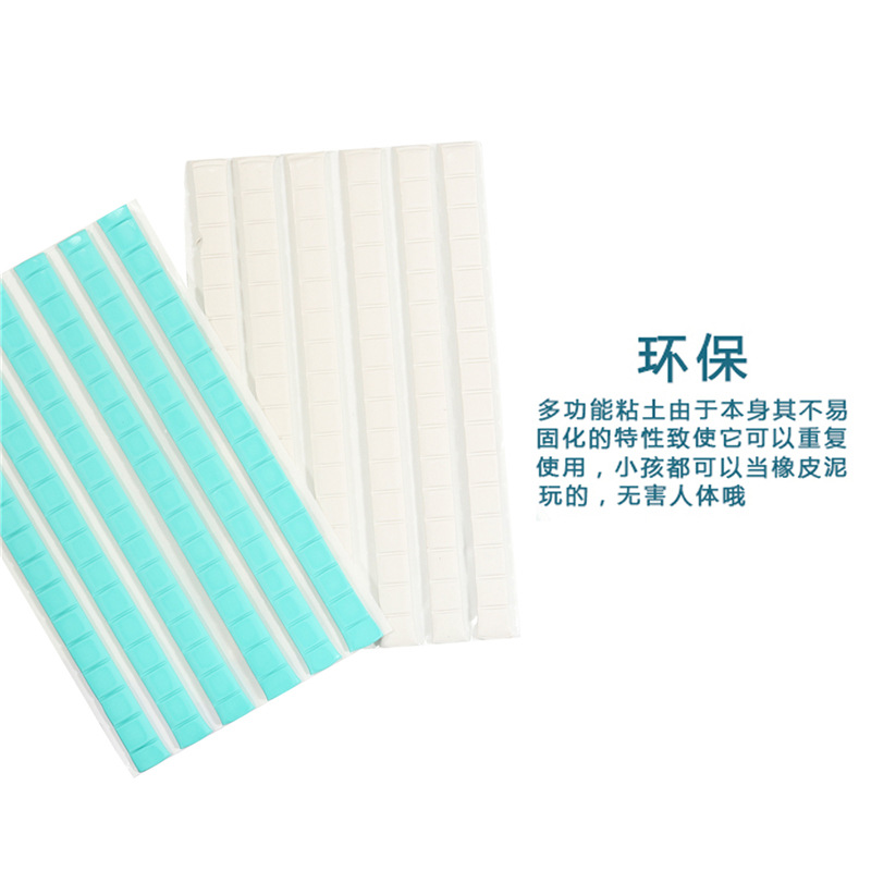 Manicura arcilla azul blanco multifuncional plastilina pieza fija arcilla manicura color placa joyería pantalla suelo