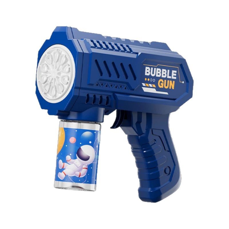 Máquina de burbujas espacial completamente automática, juguetes eléctricos para niños, pistola de burbujas de mano luminosa, barra de burbujas, regalo, envío transfronterizo