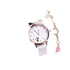 Cute Japanese children's watch, cartoon quartz watches with bow, for secondary school, Korean style