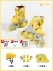 New creation [vitality yellow spin] helmet protective gear+bag