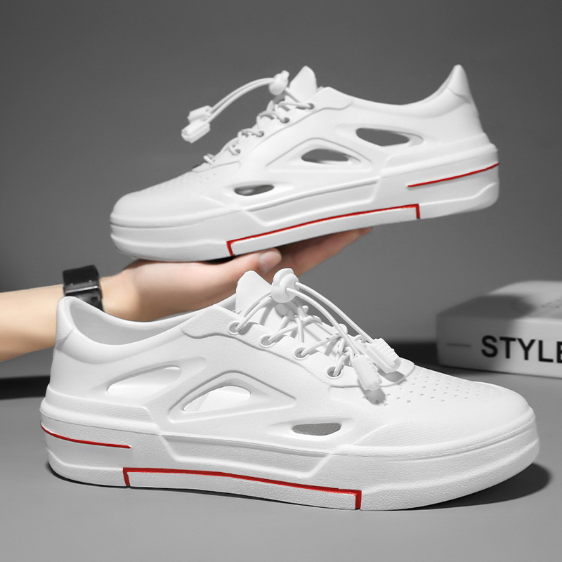 2024 verano hoyo zapatos para hombres respirables sandalias EVA hueco ligero zapatos de conducción zapatos de playa al aire libre