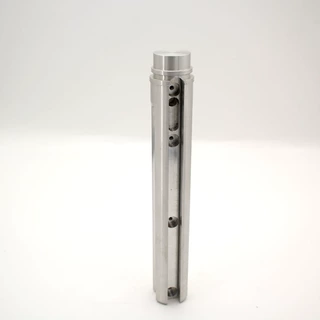 厂家定制铝合金升降杆人脸识别机器支架cnc加工金属精密支架配件