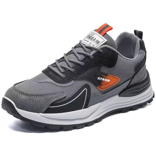 Men's Summer Casual Shoes, Versatile Men's Flyknit Mesh Running Shoes with Breathable Design