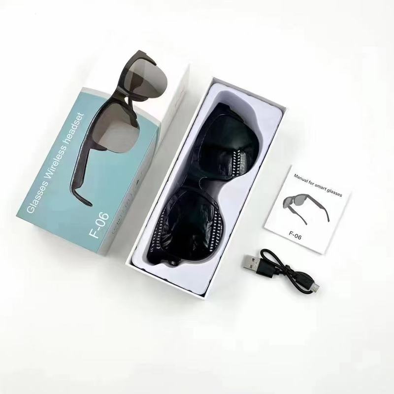 国境を越えたAIバイノーラルスマートBluetoothメガネ、紫外線防止スポーツBluetoothヘッドセット、長いバッテリー寿命、スマートグラス|undefined