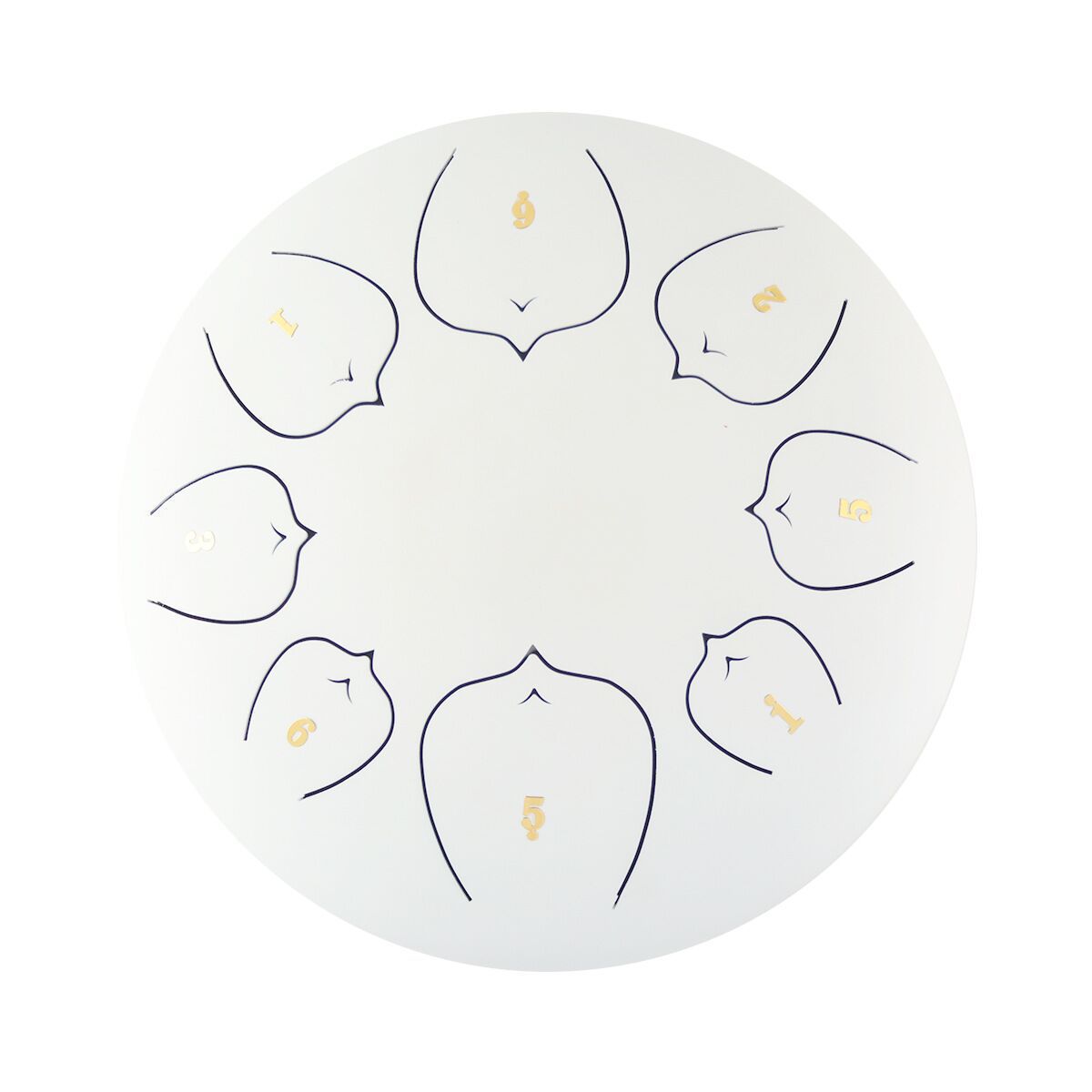 Comercio exterior transfronterizo tambor etéreo 6 / 8 / 10 / 12 pulgadas 15 tonos tambor de niños olvidar tambor de preocupación tambor de disco adulto tambor etéreo