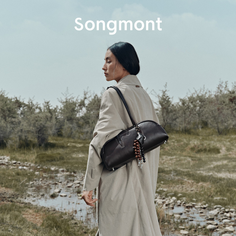 【雎晓雯同款】Songmont山下有松循迹保龄球枕头包波士顿腋下法棍|undefined