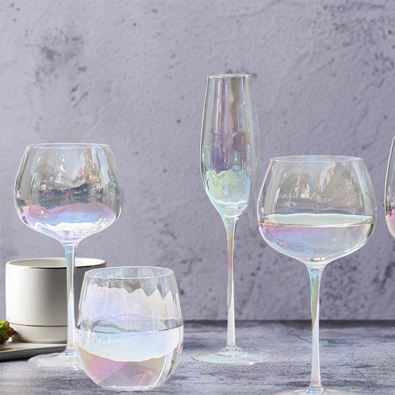 High quality rainbow wineglass