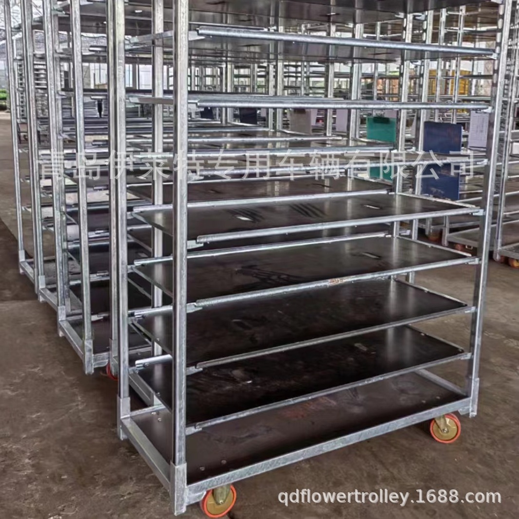 厂家直销物流台车，周转车使用简单，省时省力花卉小推车