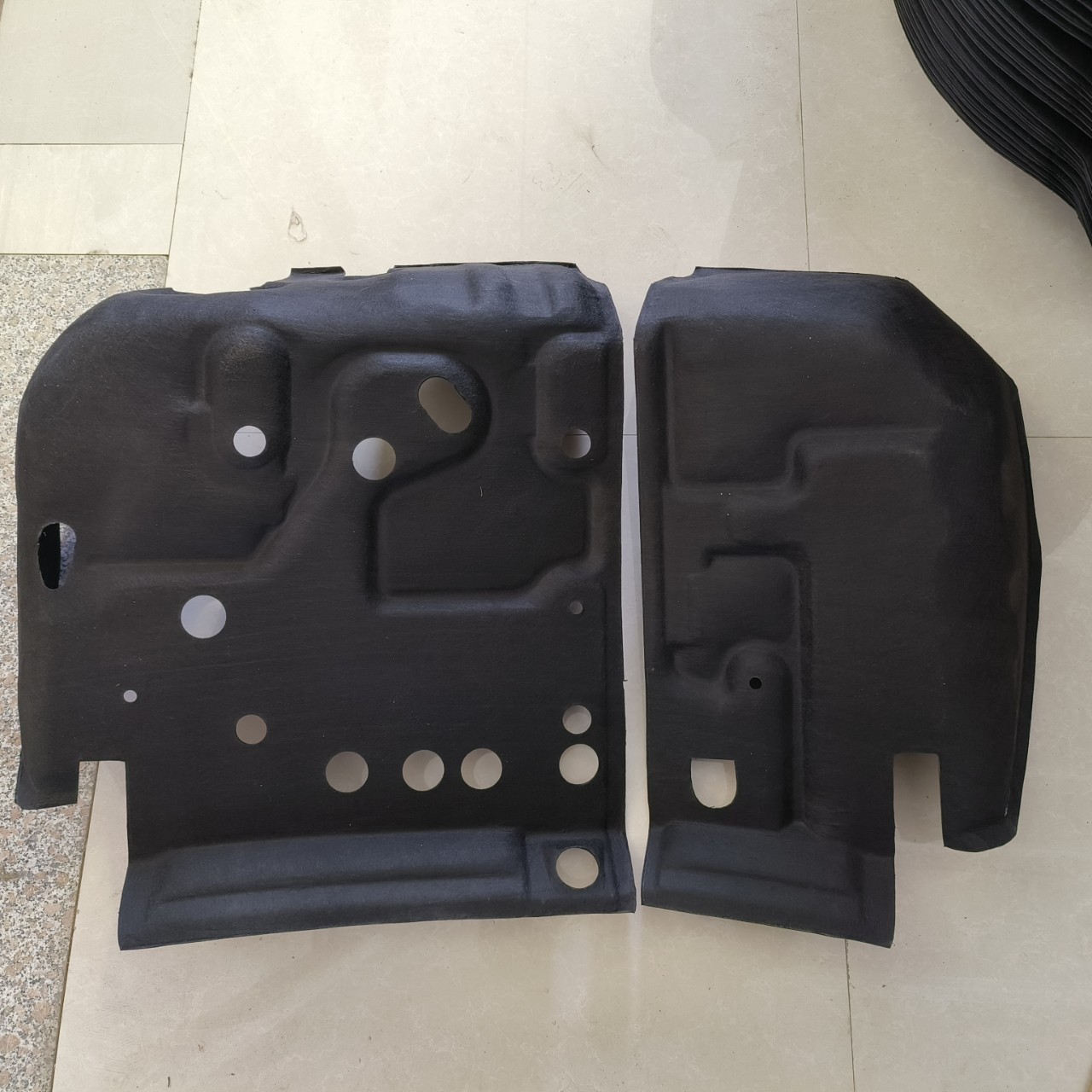 Suitable for all kinds of forklift lower guard Board sound insulation cotton lining development shock stop sound insulation accessories