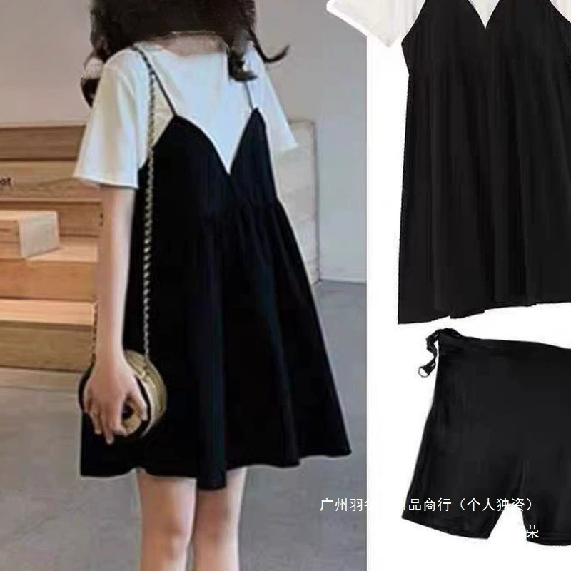 Модный летний комплект одежды для беременных, мода 2024, новое летнее платье, летний топ, стильное платье, оптом