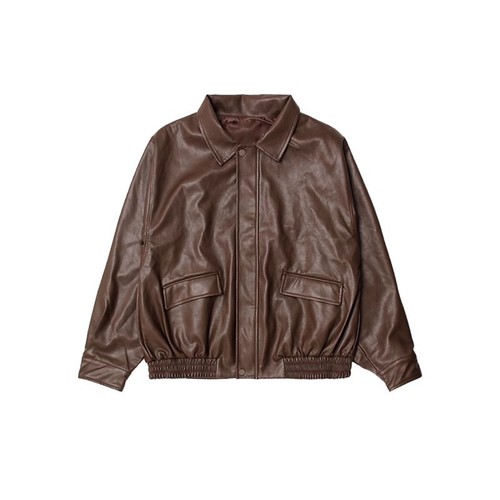 Autumn Streetwear American Leather Jacket Men Spring and Autumn Style Windproof Bicycle Leather Jacket Workwear Outerwear Leather Jacket Cool Style