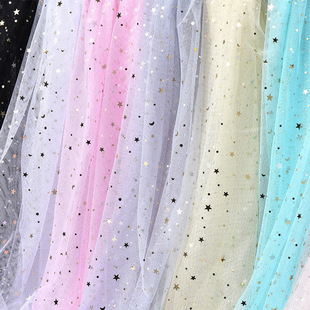 Sequin Cloth Net Red Nail Art Photo Pink Gauze Gauze Veil Gauze Star Yarn Background Cloth Decorative Gauze