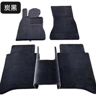 Specially Designed for Mercedes-Benz: Modelə uyğun ayaqaltı - carbon-black