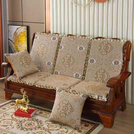 红木沙发坐垫全套实木沙发垫带靠背单人防滑座垫老式联邦椅春秋椅