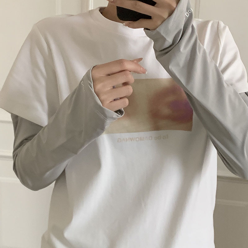 Mangas de hielo de nailon, mangas de seda de hielo, protector de brazo de ciclismo suelto de verano para mujer, cordón de protección UV, mangas de hielo, mangas de protección solar