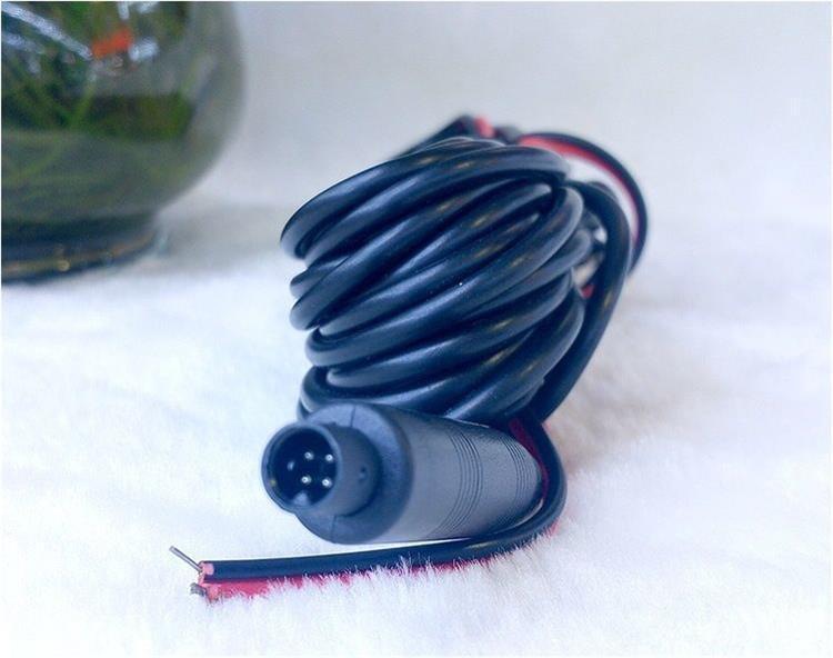 Driving Recorder 5-Hole Rear Camera Rearview Mirror Reversing Image Dual Recording Night Vision 4-Hole Rear Pull Lens