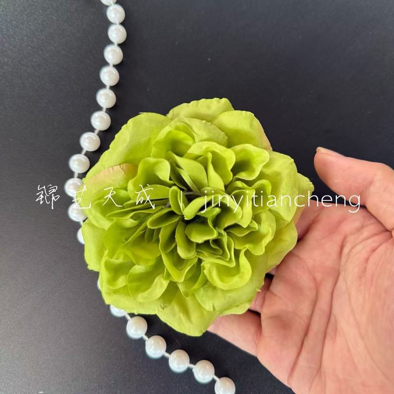 オースティン模擬バラの花の頭結婚式の花の壁アレンジメント衣類ヘアピン DIY 材料造花卸売|undefined