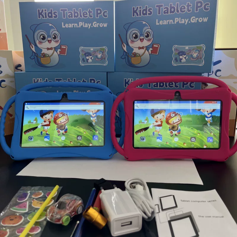 7 -inch children's tablet computer love doll children learning software Export 7inch kids tablet PC