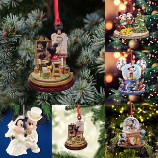 Cross-border new Amazon independent station Christmas Christmas tree pendant decorations acrylic face-to-face creative pendant