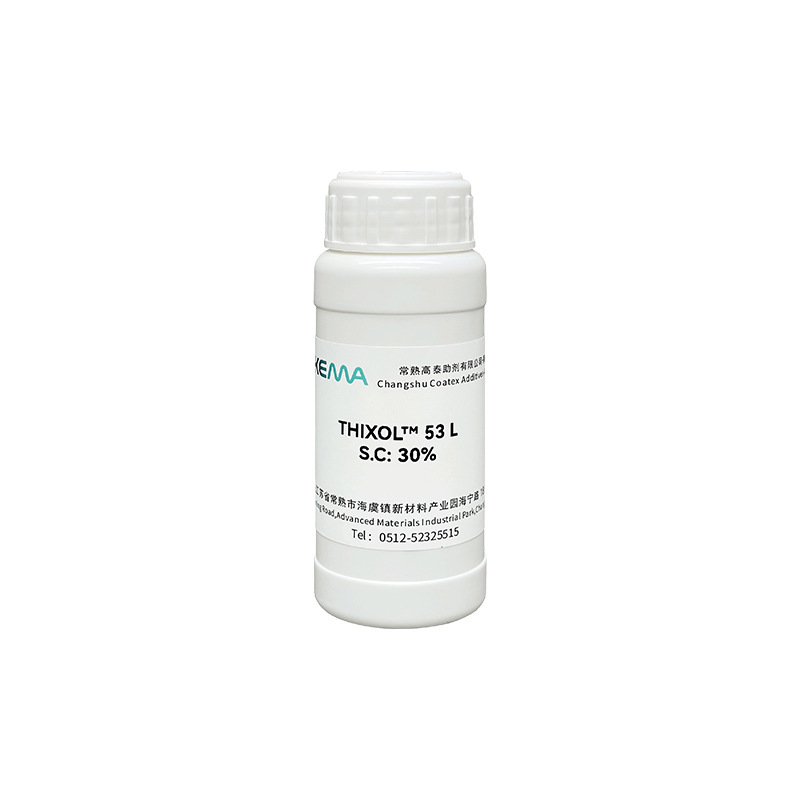 샘플 Arkema Gaotai Thixol 53L 아크릴 알칼리가 목재 코팅을위한 두꺼운 산업용 코팅