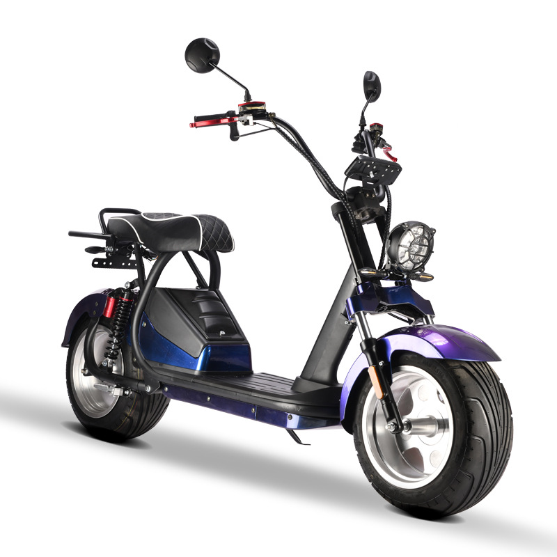 Eec Dot Adult Scooter Two-Wheeled Motorcycle Harley Electric Vehicle Hm-5 Cross-Border Overseas Warehouse Direct Delivery