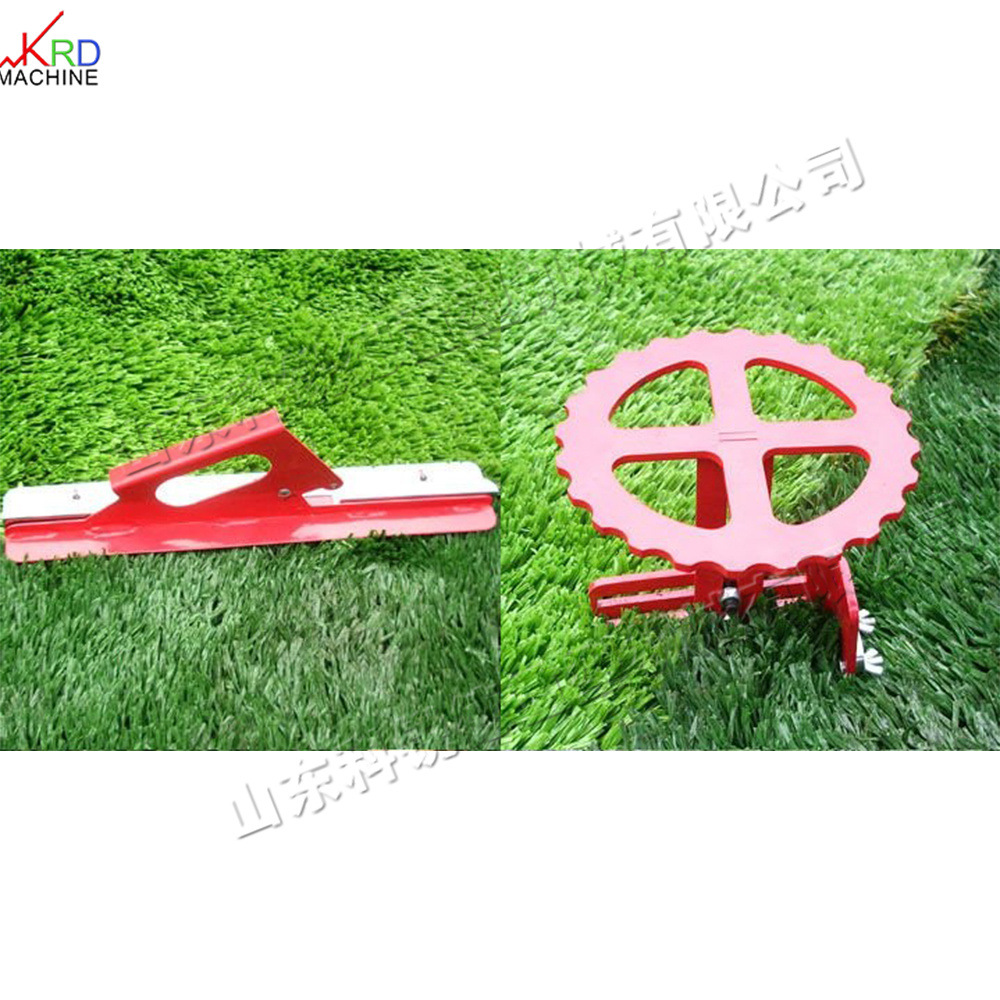 室外草坪修剪器 人造草坪铺设裁剪设备 手动式小型草皮拉紧设备