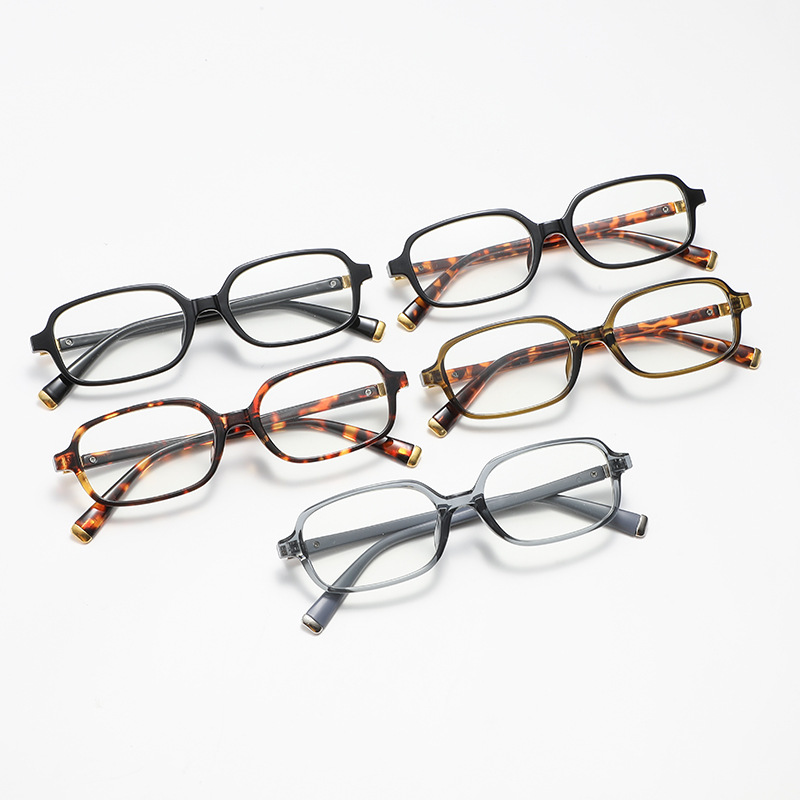 Anti-luz azul gafas de edad transfronterizas gafas de marco de cuadros de hombres y mujeres de moda universal de mediana edad gafas de edad
