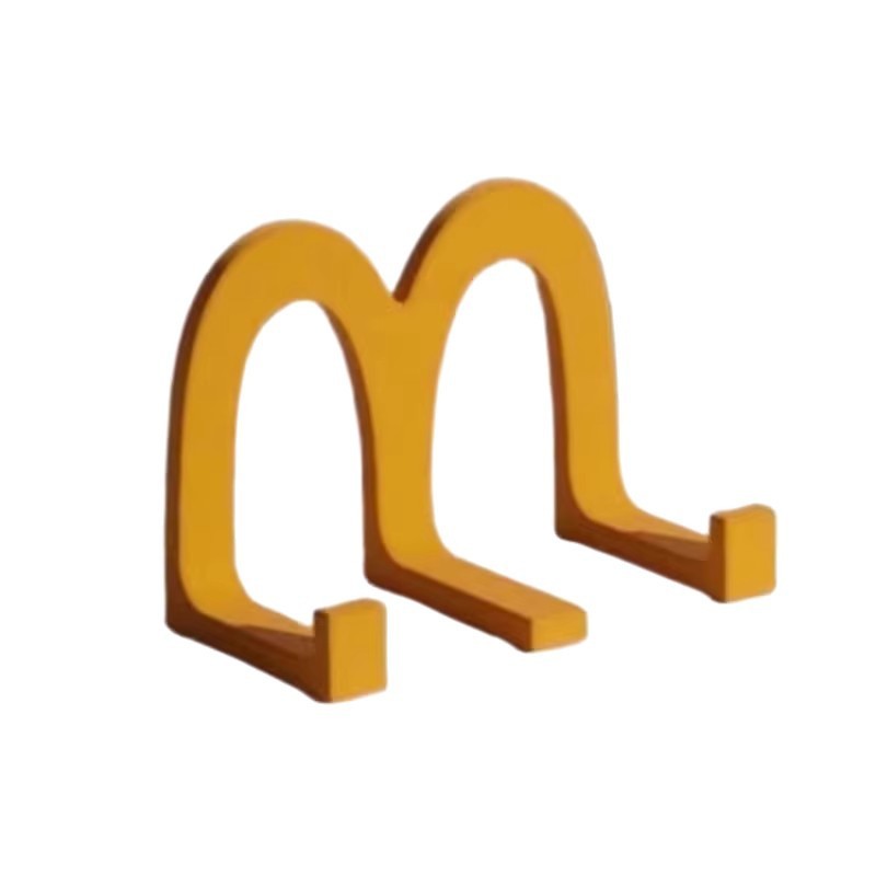 【ネットセレブ人気モデル】M型マクドナルド 携帯電話ホルダー オフィス デスクトップ オーナメント ワークステーション かわいい 高級 ニッチ|undefined