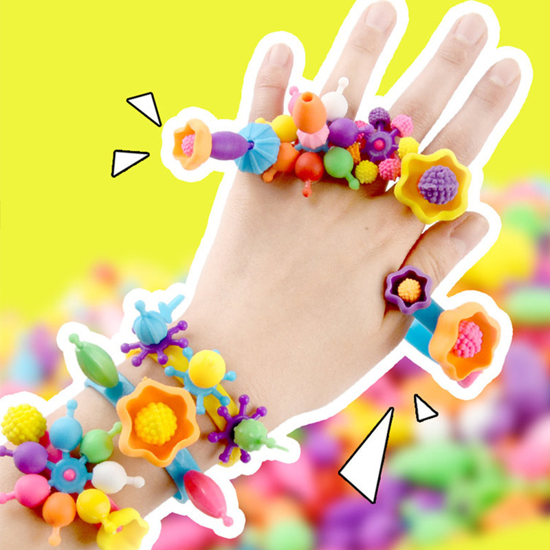 クロスボーダーの子供のおもちゃdiy手作りのネックレスのブレスレットのアクセサリー|undefined