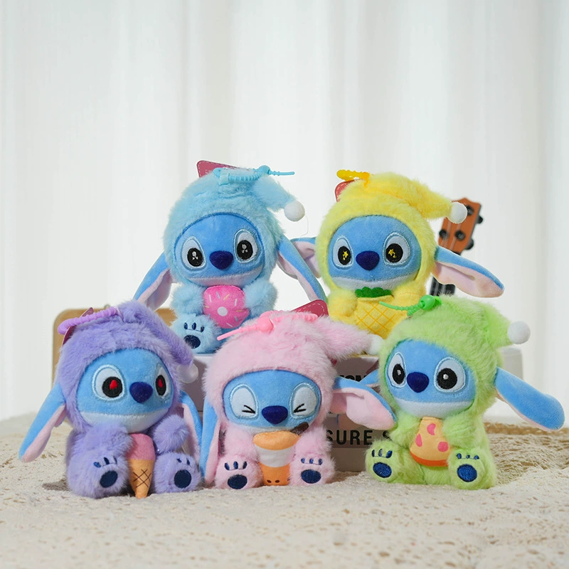 Плюшевая игрушка кукла Стич, подвеска для сумки, брелок, милая подвеска Стич