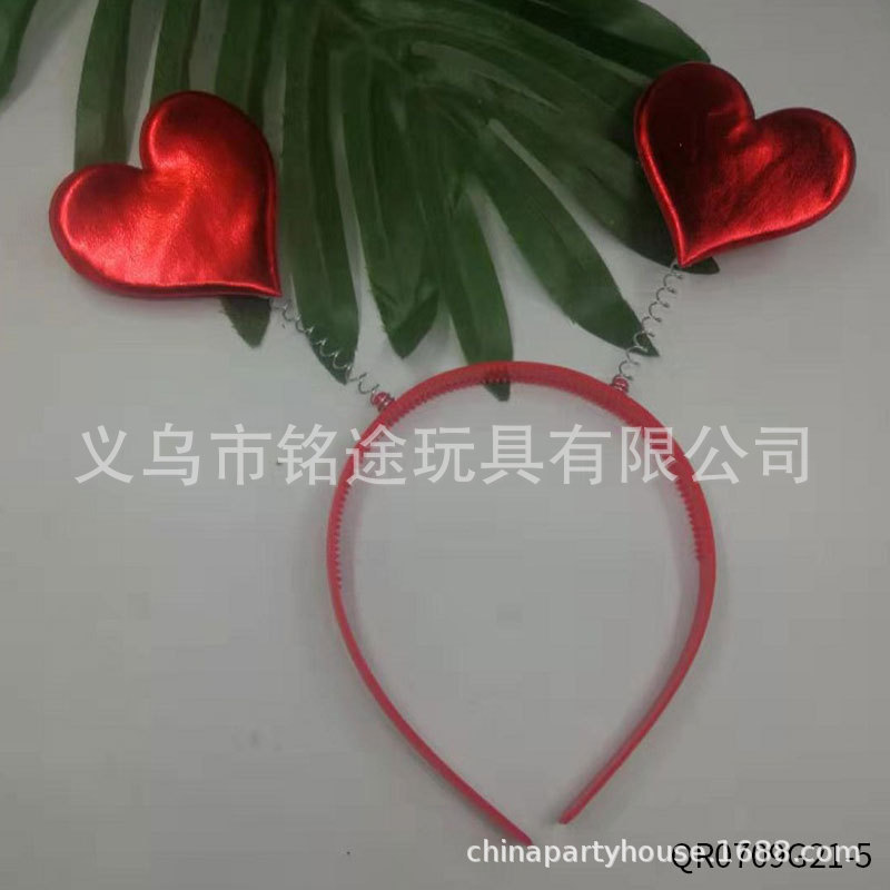 Calcetines de amor rojo amor diadema tocado joyería del día de San Valentín gafas del día de San Valentín calcetines del día de San Valentín medias del día de San Valentín