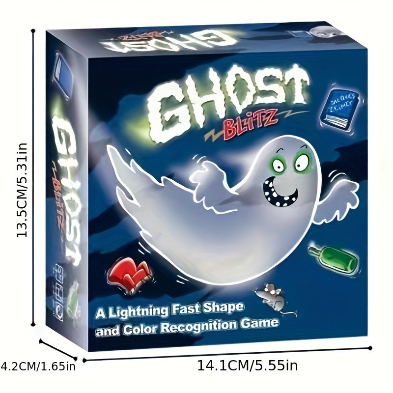 Cross-Border Lightning Fun Card Game - Perfect for Family Gatherings and Halloween Parties, Suitable for Ages 14 and up