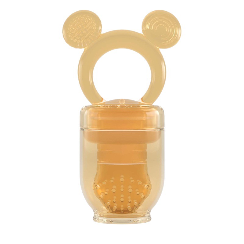 Little Bear Baby Teething Fruit Feeder Baby Fruit and Vegetable Feeding Teether Food Grade Silicone Teether Cross-Border