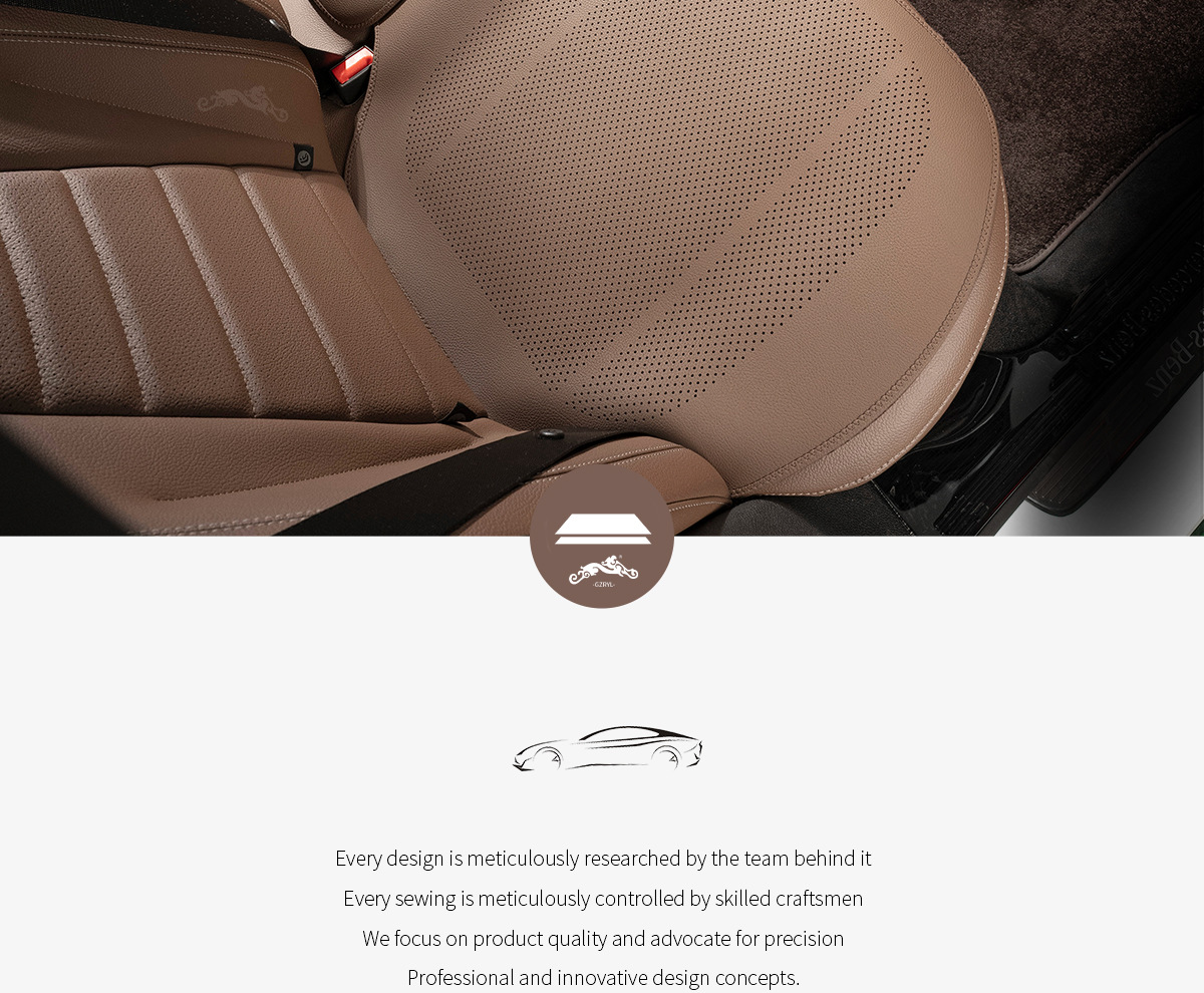 Suitable for Zhiji Seat Cushion Ls6/L6/Ls7/L7 Seat Cushion Summer Nappa Leather Car Interior Seat Cushion