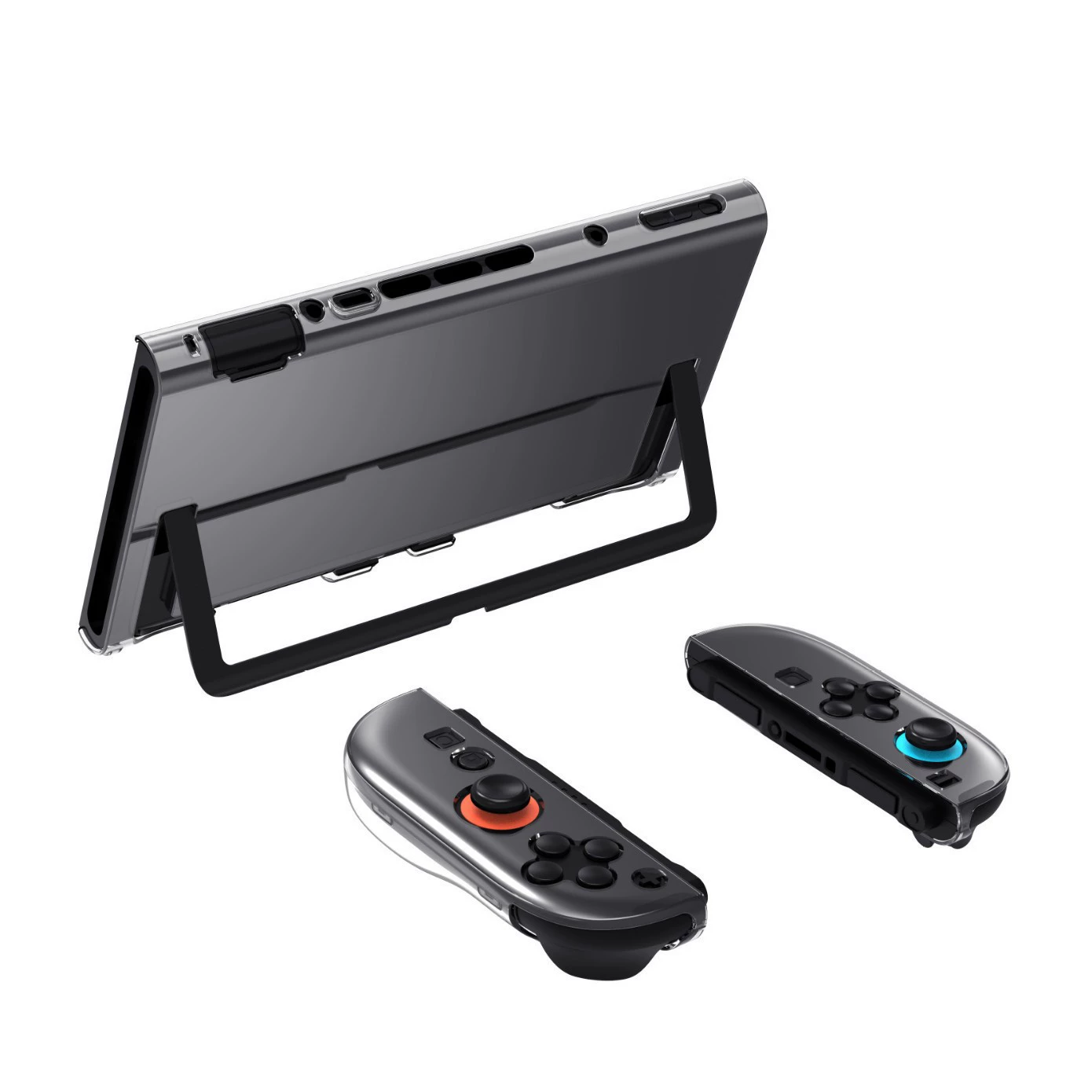 Подходит для игровой консоли Nintendo Switch 2-го поколения, защитный корпус SWITCH 2, разделенный кристальный прозрачный чехол