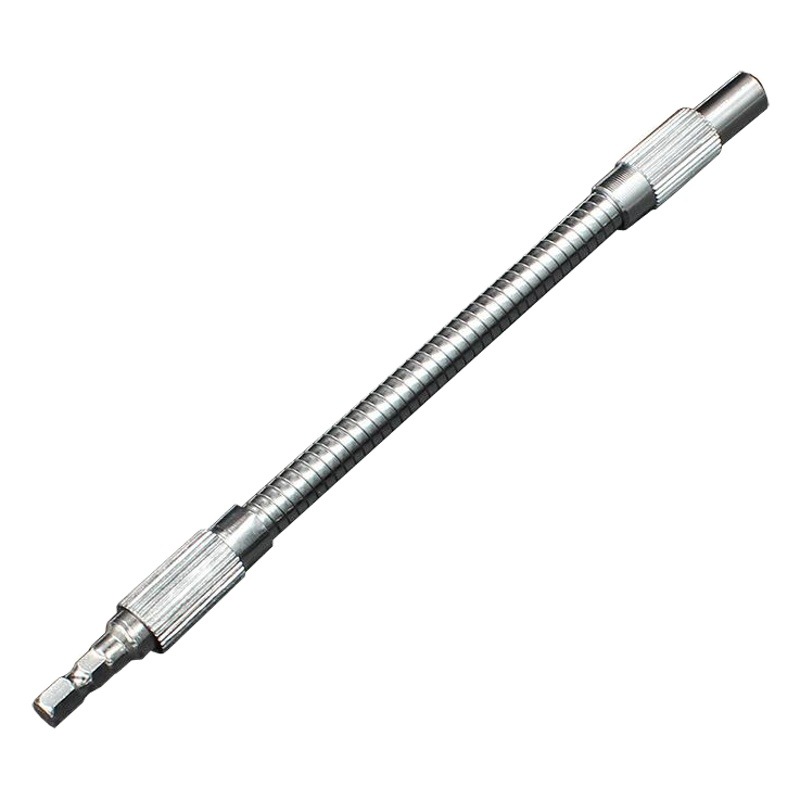 Taladro de carga destornillador eléctrico cabeza manga Acero inoxidable alargado eje flexible universal extensión tubo biela Vientiane eje flexible