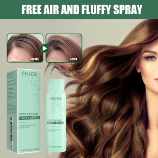 Eelhoe No-Wash Dry Hair Spray Air Fluffy Feeling to Remove Oil, Dry and Show Hair Volume, No-Wash Hair Spray for Lazy People