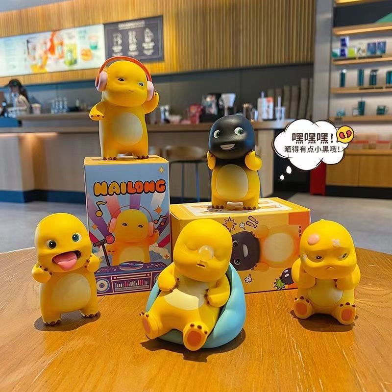 Cute Milk Dragon Daily Series Blind Box Desktop Ornament Doll Trendy Toy Figure Decoration Car Ornament