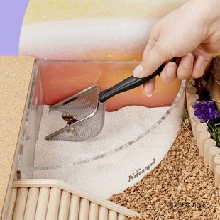 Hamster Rutin Chicken Cat Shovel Cat Litter Shovel Fine Hole Crawling Pet Supplies Cat Supplies Collection