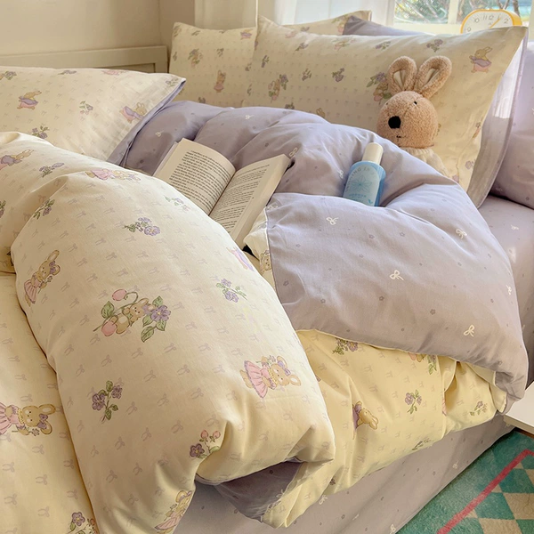 Holiday Manor Rabbit [100% high-quality cotton, worry-free sleeping naked]