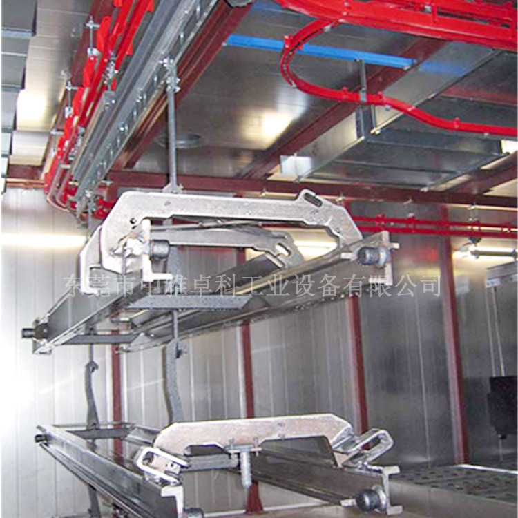 吊挂涂装生产线 铲车喷漆线 悬挂自动喷涂线设备